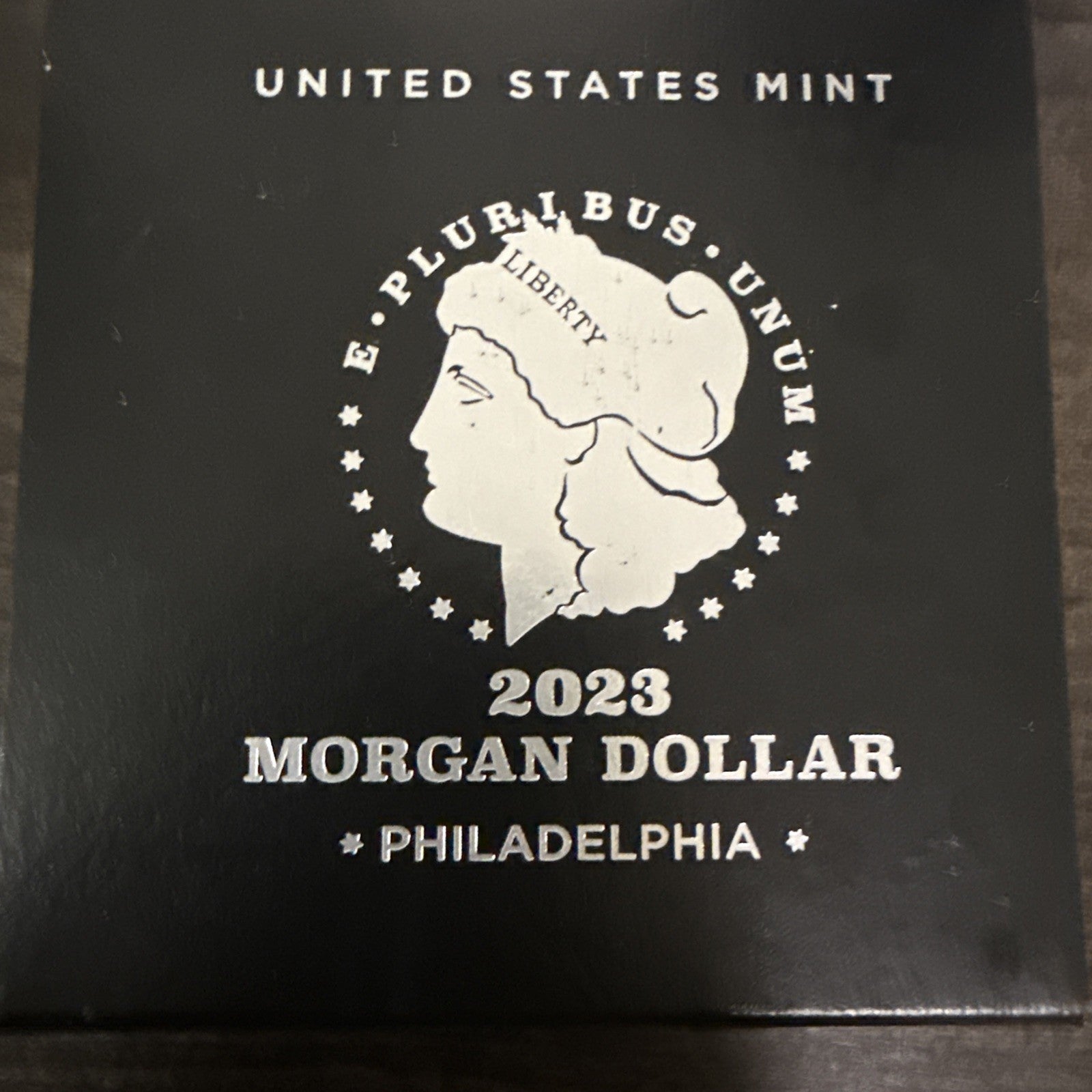 US Mint 2023 Uncirculated Morgan SILVER Dollar Coin, Box - toyscardscomics