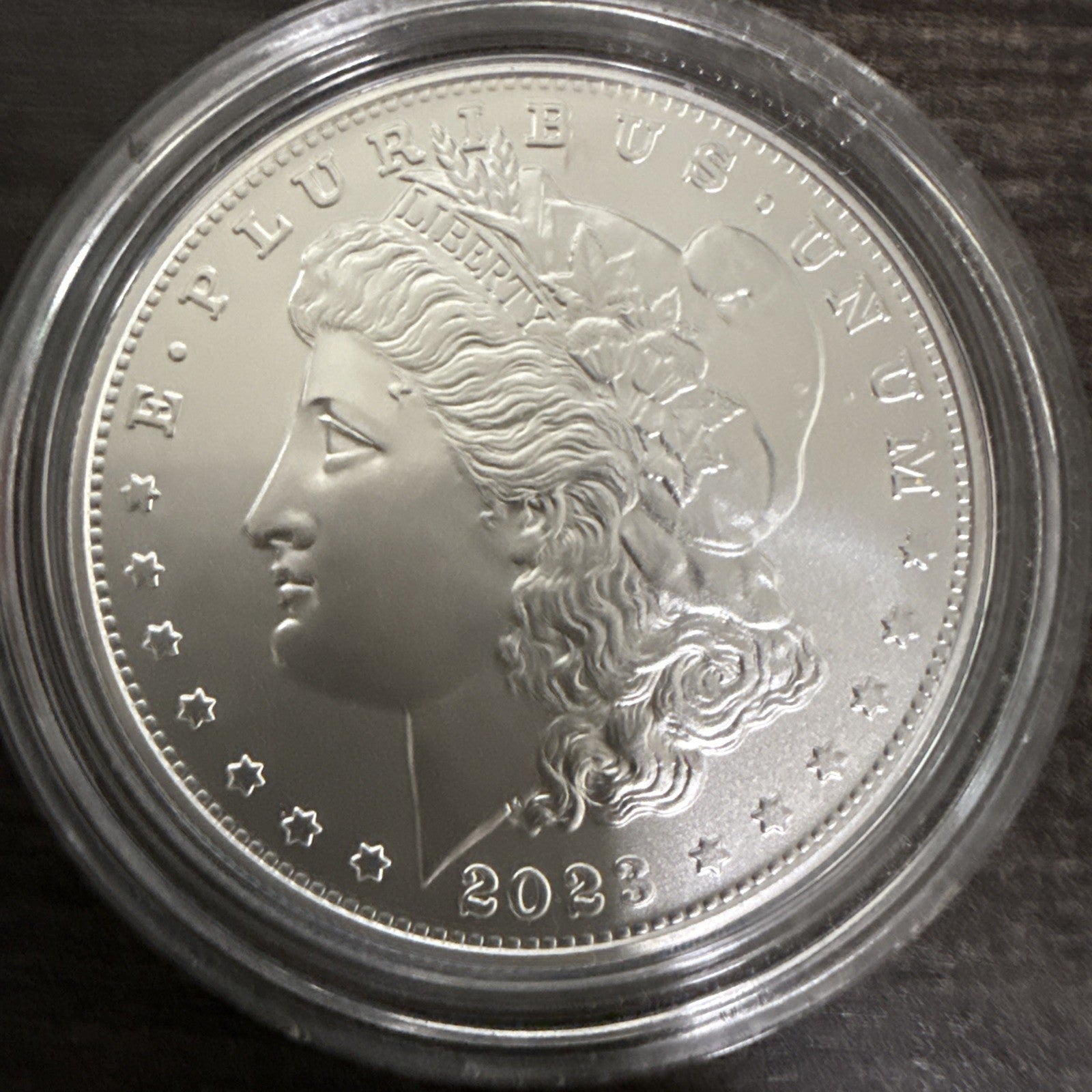 US Mint 2023 Uncirculated Morgan SILVER Dollar Coin, Box - toyscardscomics