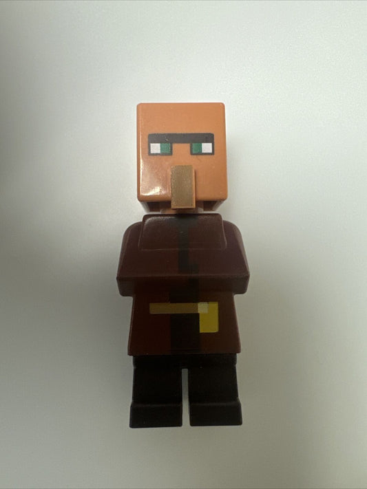 Villager - Dark Tan Pouch - The Bee Farm - LEGO® Minifigure - toyscardscomics