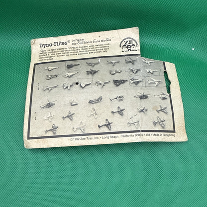 Vintage 1982 Dyna - Flites Diecast Model United Airlines Airplane 737 - toyscardscomics