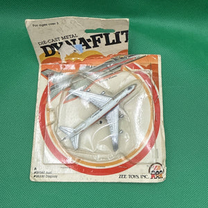 Vintage 1982 Dyna-Flites Diecast Model United Airlines Airplane 737