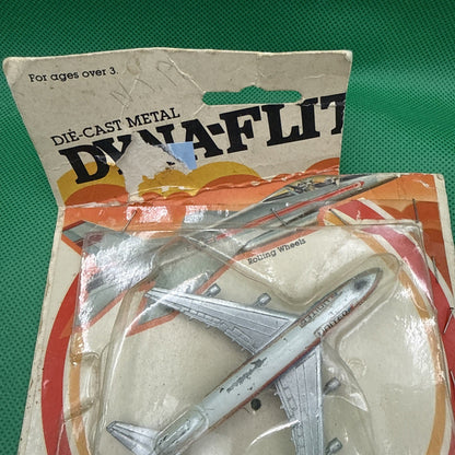 Vintage 1982 Dyna - Flites Diecast Model United Airlines Airplane 737 - toyscardscomics
