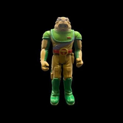 Vintage 1985 LJN Thundercats "Tuska Warrior" Action Figure No Tusks - toyscardscomics