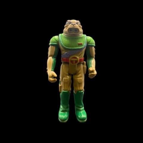 Vintage 1985 LJN Thundercats "Tuska Warrior" Action Figure No Tusks - toyscardscomics