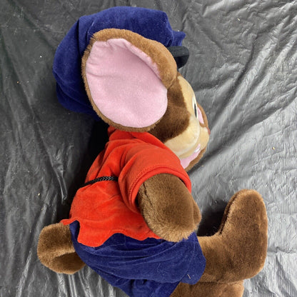 Vintage 1986 Fievel Goes West An American Tail 22" Plush Mouse Doll Sears Fieval - toyscardscomics