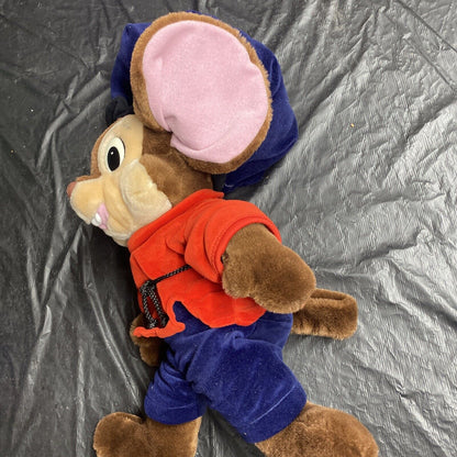 Vintage 1986 Fievel Goes West An American Tail 22" Plush Mouse Doll Sears Fieval - toyscardscomics