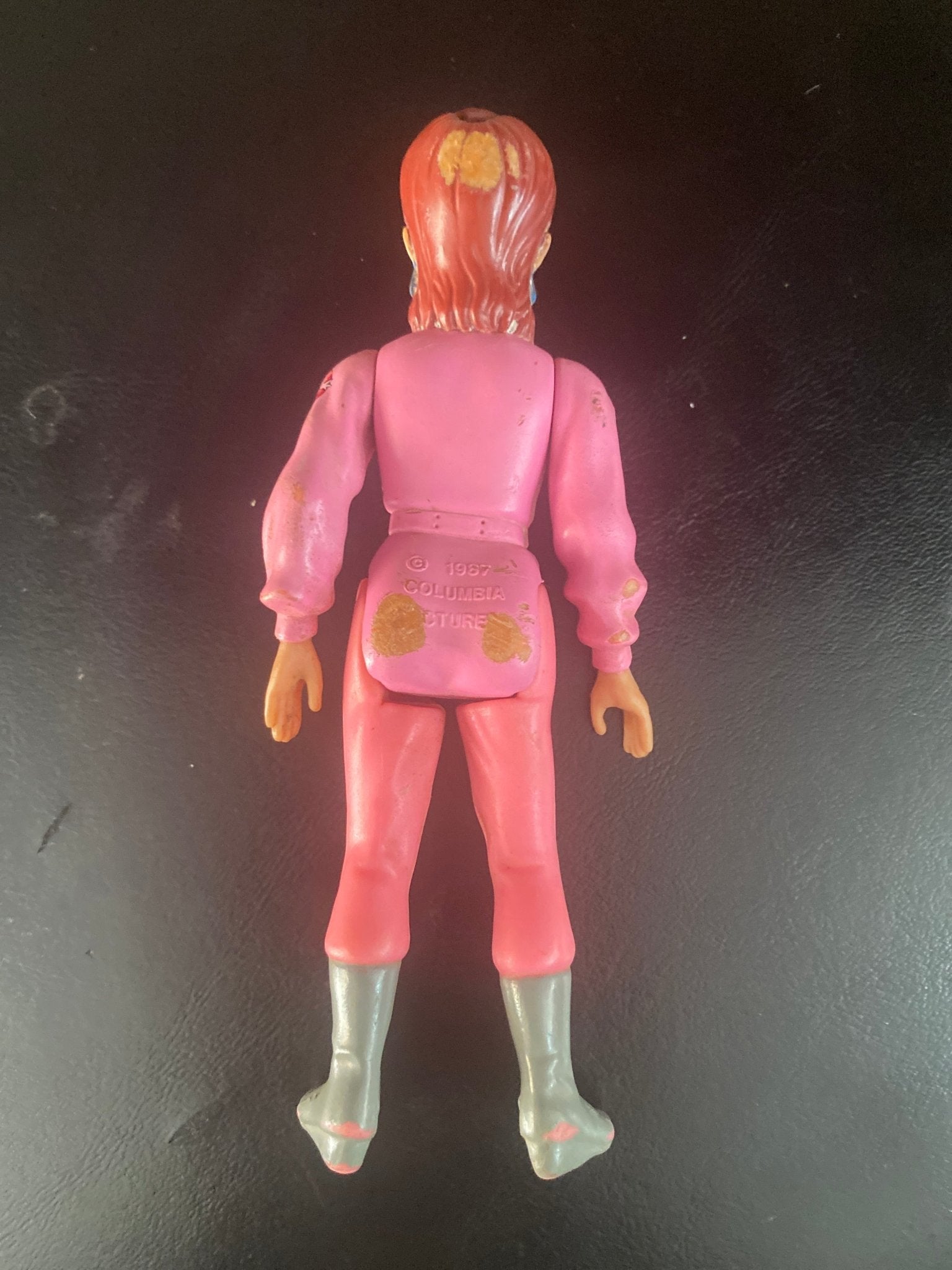 Vintage 1987 The Real Ghostbusters Janine Melnitz Fright Features Action Figure - toyscardscomics
