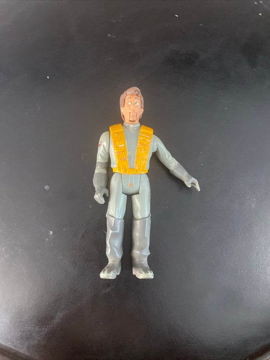 Vintage 1989 The Real Ghostbusters Peter Venkman Fright Features Action Figure - toyscardscomics