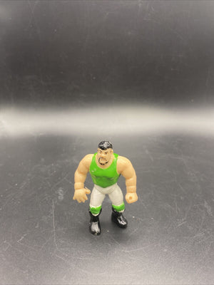 VINTAGE 1990s WWF/WWE JUSTIN PRODUCTS THE BUSHWAKERS LUKE MINI ACTION FIGURE