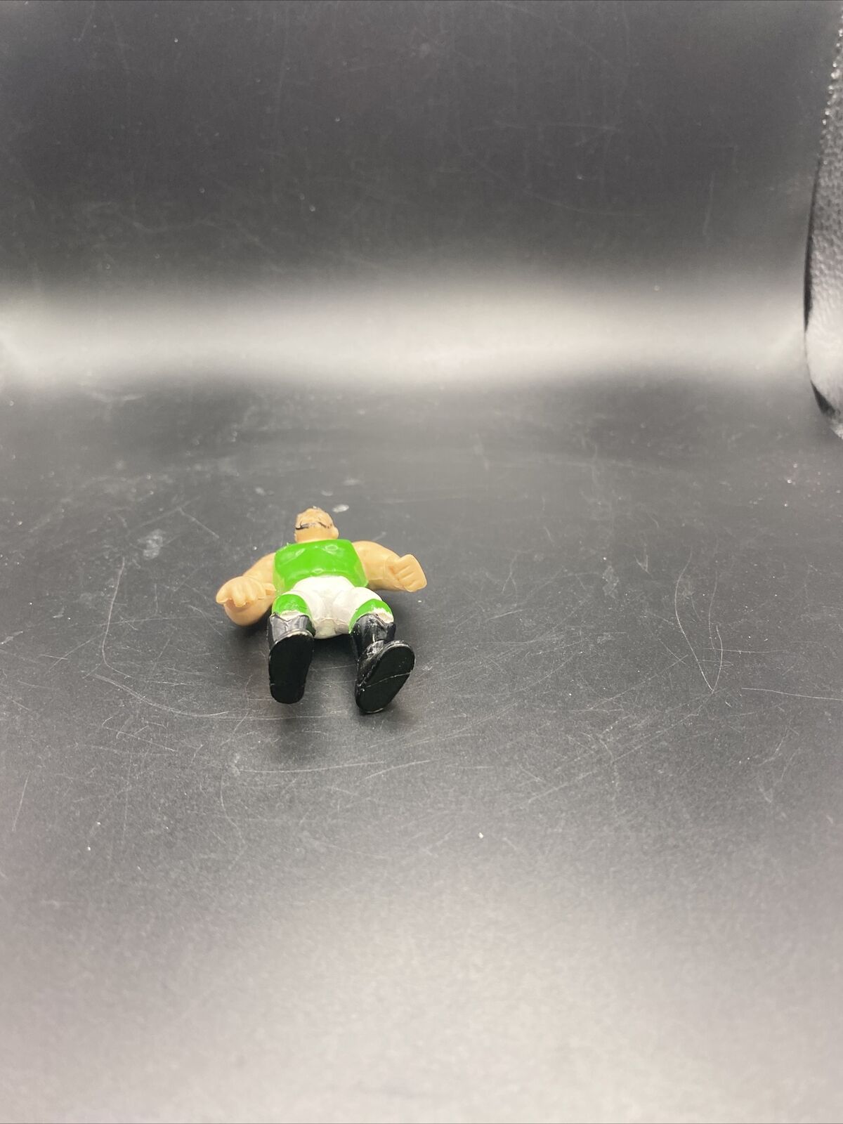 VINTAGE 1990s WWF/WWE JUSTIN PRODUCTS THE BUSHWAKERS LUKE MINI ACTION FIGURE - toyscardscomics