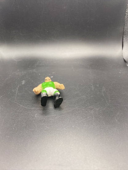 VINTAGE 1990s WWF/WWE JUSTIN PRODUCTS THE BUSHWAKERS LUKE MINI ACTION FIGURE - toyscardscomics