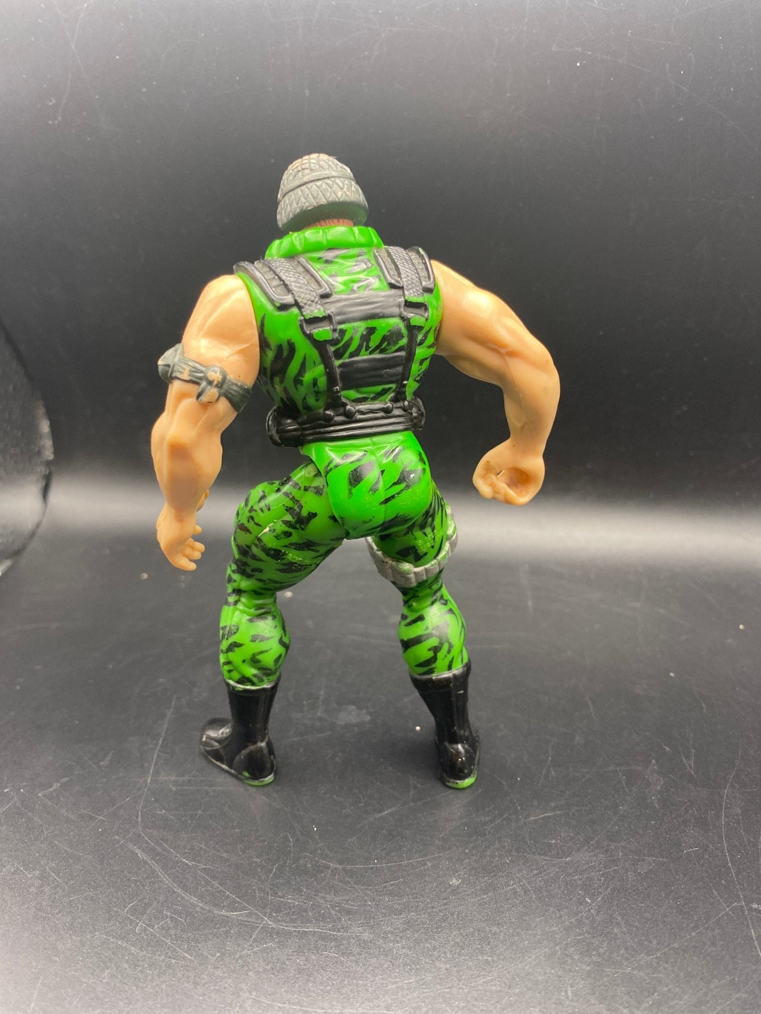 Vintage 1991 Kenner Swamp Thing Bayou Jack Action Figure - toyscardscomics