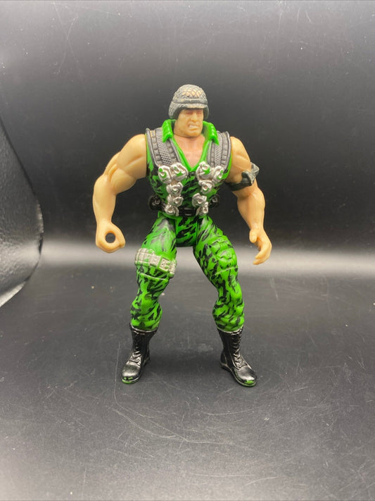 Vintage 1991 Kenner Swamp Thing Bayou Jack Action Figure - toyscardscomics