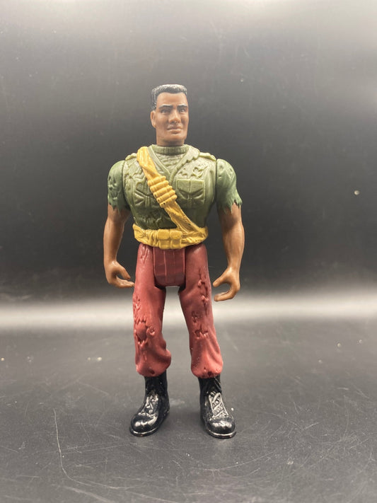 Vintage 1991 Kenner Swamp Thing Bayou Jack Action Figure - toyscardscomics