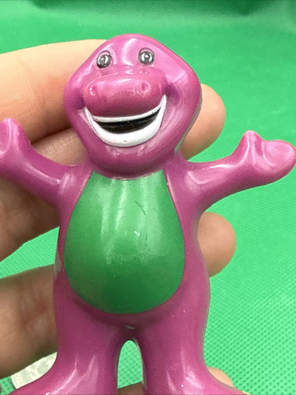 Vintage 1993 Barney PVC Figure - toyscardscomics