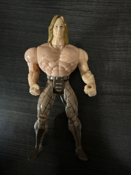 Vintage 1995 Hercules the Legendary Journeys Action Figure with Punch Arm Loose - toyscardscomics