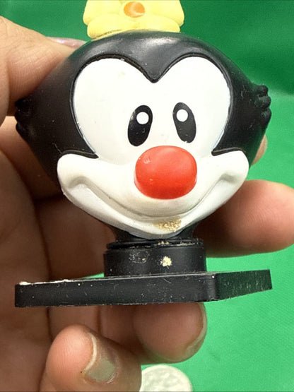 Vintage 1995 Topps DOT Bubble Gum Head Container 3” candy ANIMANIACS 1990’s - toyscardscomics