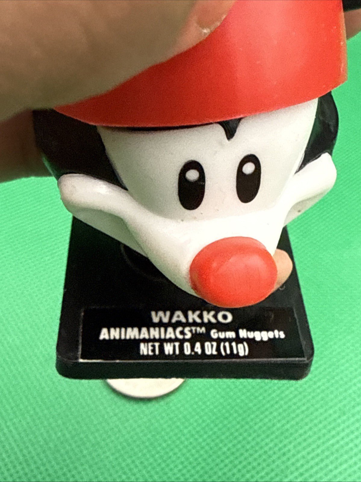 Vintage 1995 Topps DOT Gum Container Candy ANIMANIACS Wakko - toyscardscomics