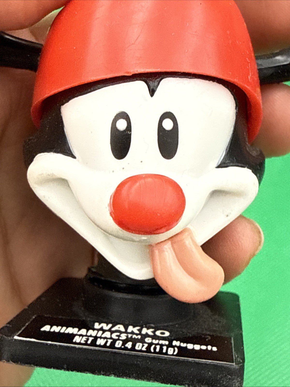 Vintage 1995 Topps DOT Gum Container Candy ANIMANIACS Wakko - toyscardscomics
