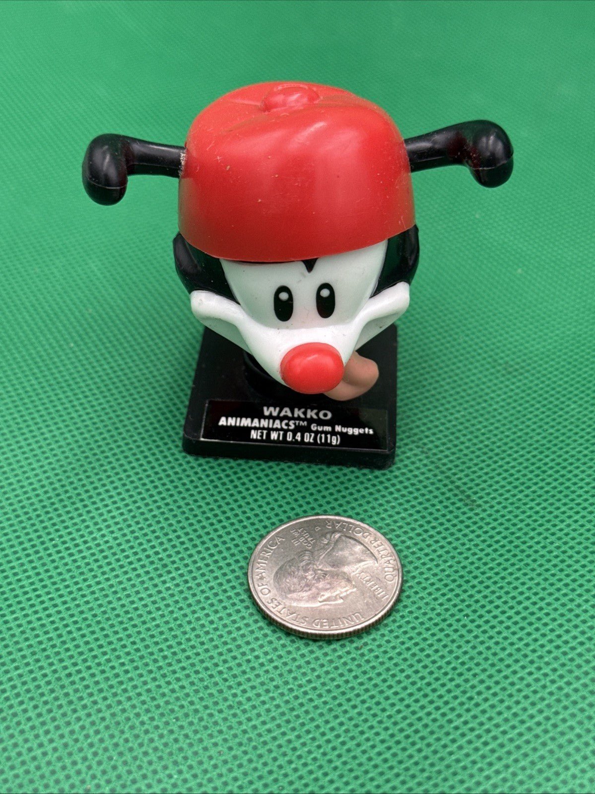 Vintage 1995 Topps DOT Gum Container Candy ANIMANIACS Wakko - toyscardscomics