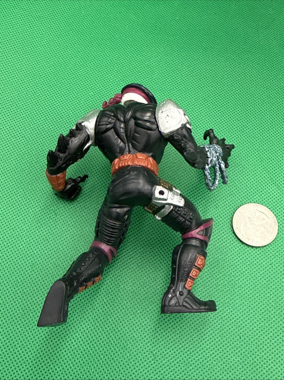 Vintage 1996 Hasbro GI Joe Extreme Series Iron Klaw 5" Action Figure - toyscardscomics