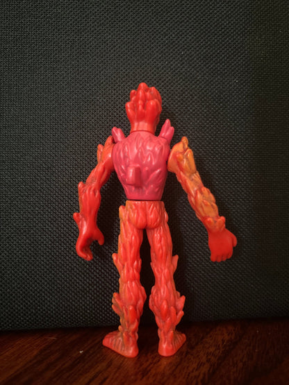 Vintage 1999 Bandai Meramon 3.5” figure toy - toyscardscomics