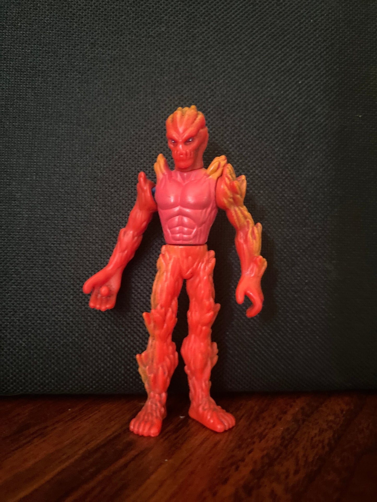 Vintage 1999 Bandai Meramon 3.5” figure toy - toyscardscomics
