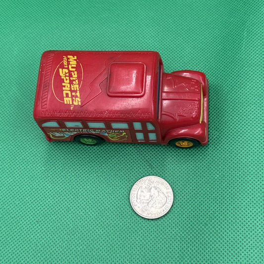 Vintage 1999 Muppets From Space Electric Mayhem Bus Toy - toyscardscomics