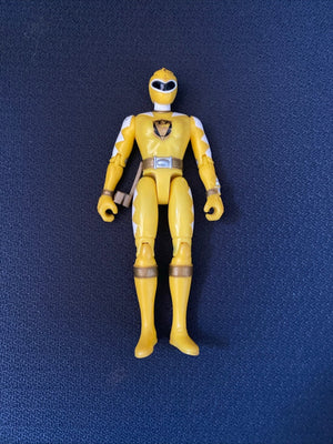 Vintage Bandai Power Rangers Lightspeed Rescue Titanium Ranger Figure Toy 1999