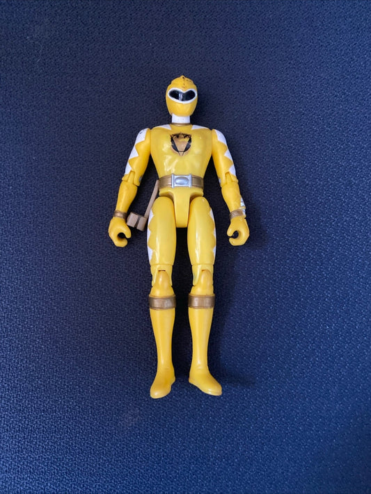 Vintage Bandai Power Rangers Lightspeed Rescue Titanium Ranger Figure Toy 1999 - toyscardscomics