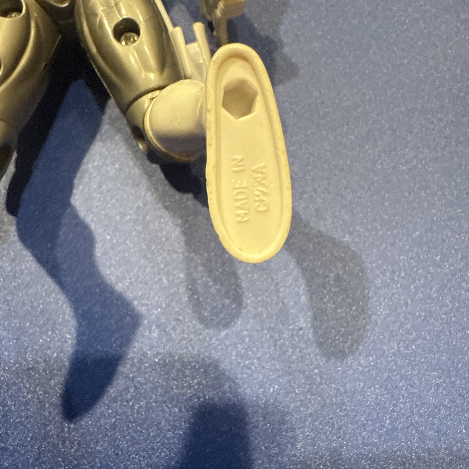 Vintage Bandai Power Rangers Lightspeed Rescue Titanium Ranger Figure Toy 1999 - toyscardscomics