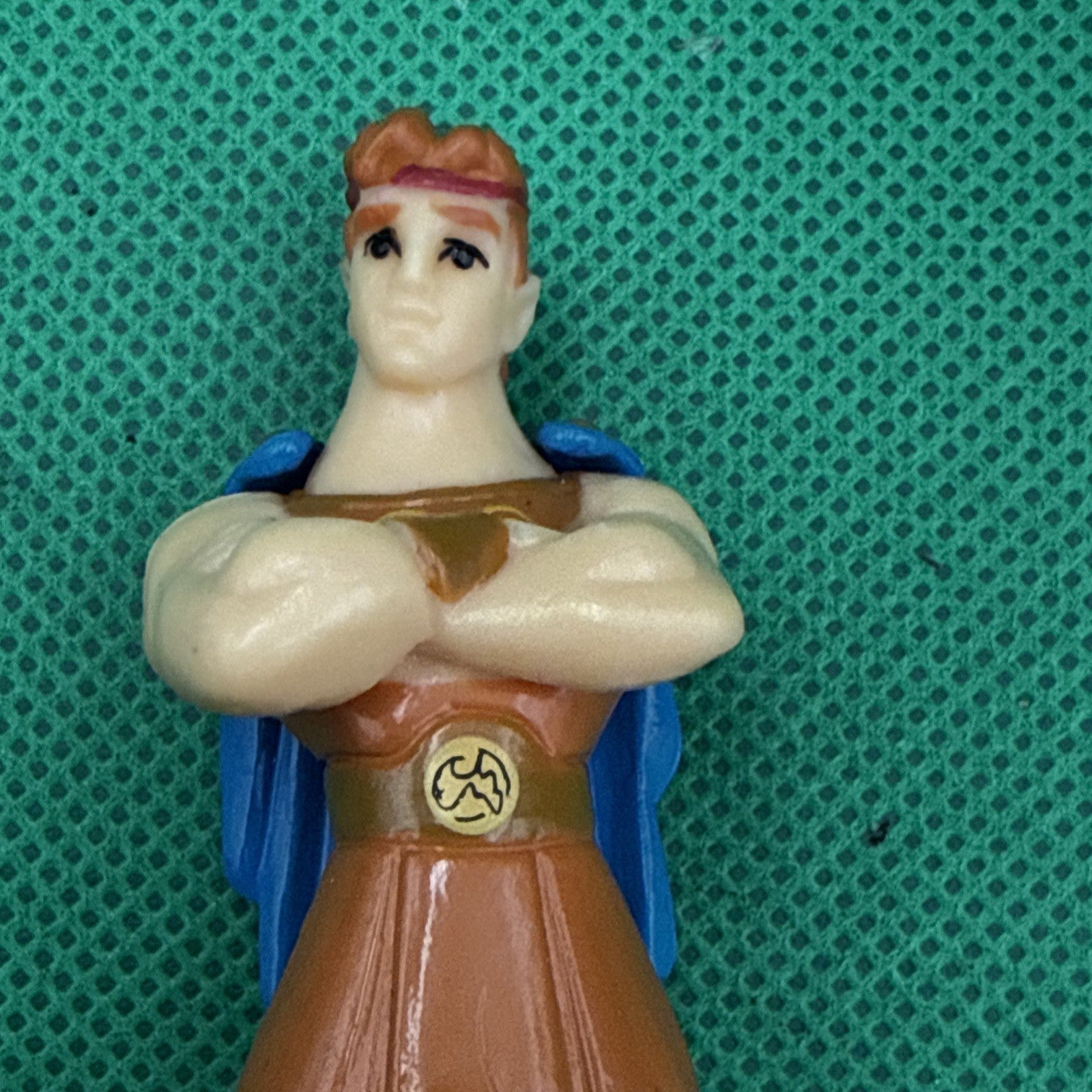 Vintage Collector's Edition Disney Chess 2004 Hand Painted KNIGHT Hercules - toyscardscomics