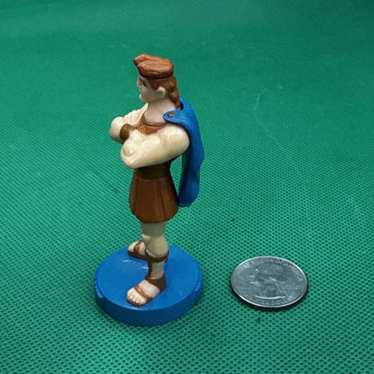 Vintage Collector's Edition Disney Chess 2004 Hand Painted KNIGHT Hercules - toyscardscomics