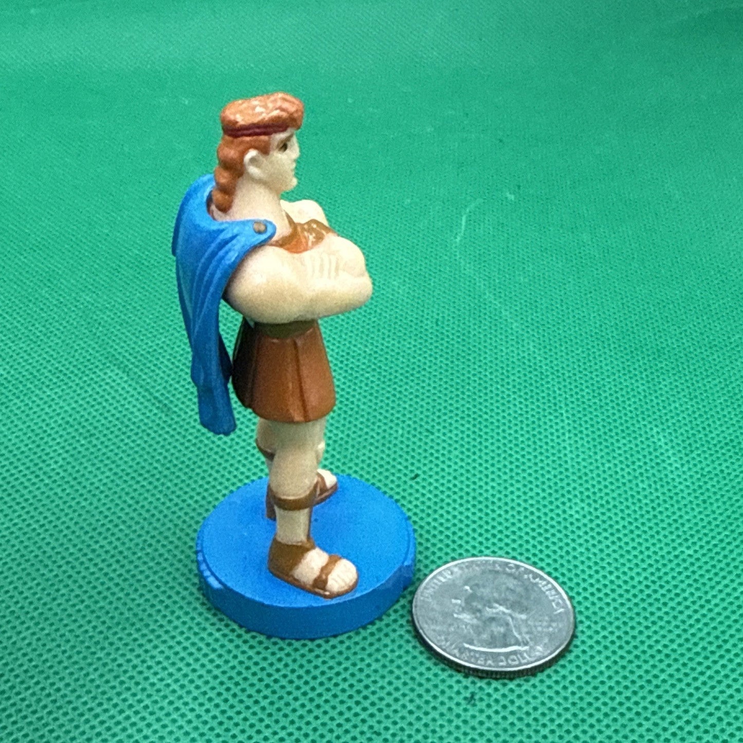Vintage Collector's Edition Disney Chess 2004 Hand Painted KNIGHT Hercules - toyscardscomics
