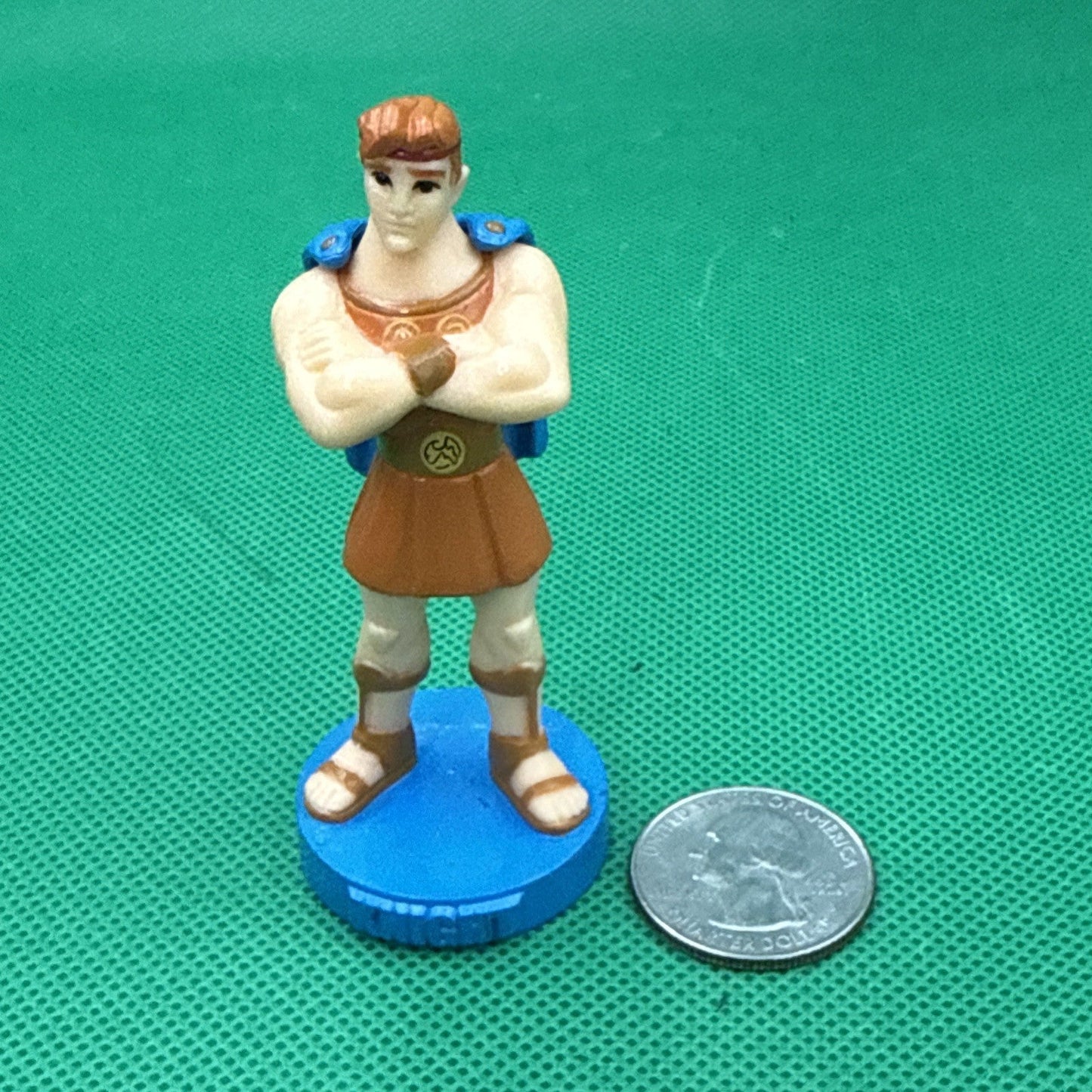 Vintage Collector's Edition Disney Chess 2004 Hand Painted KNIGHT Hercules - toyscardscomics