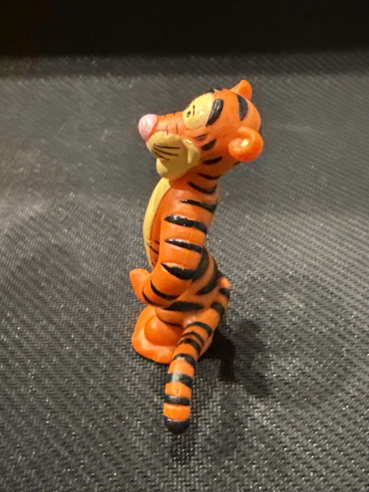 Vintage Disney Tigger Winnie The Pooh Figure Vinyl 3” - toyscardscomics