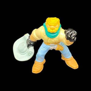 Vintage Fisher Price Great Adventures Wild West 1996 Cowboy Bull Rider Figure