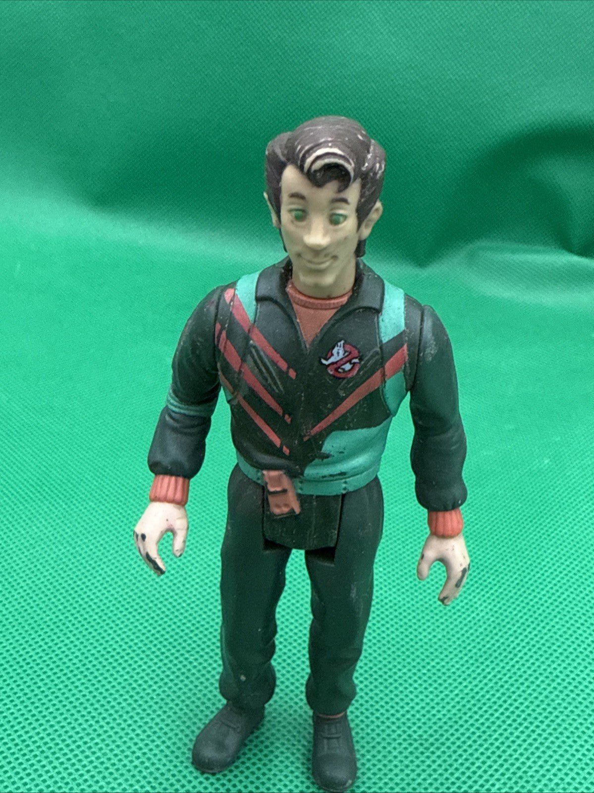 Vintage Ghostbusters Peter Venkman Power Pack Action Figure Kenner 1984 - toyscardscomics