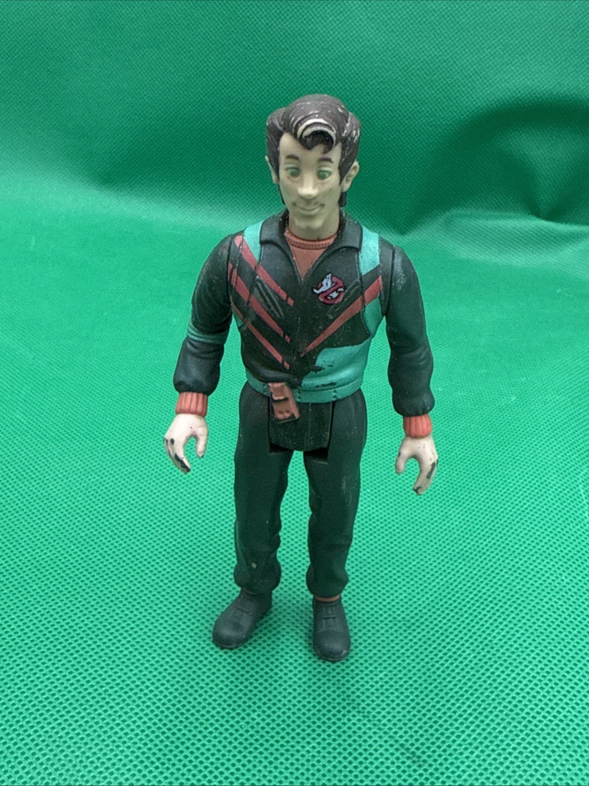 Vintage Ghostbusters Peter Venkman Power Pack Action Figure Kenner 1984 - toyscardscomics