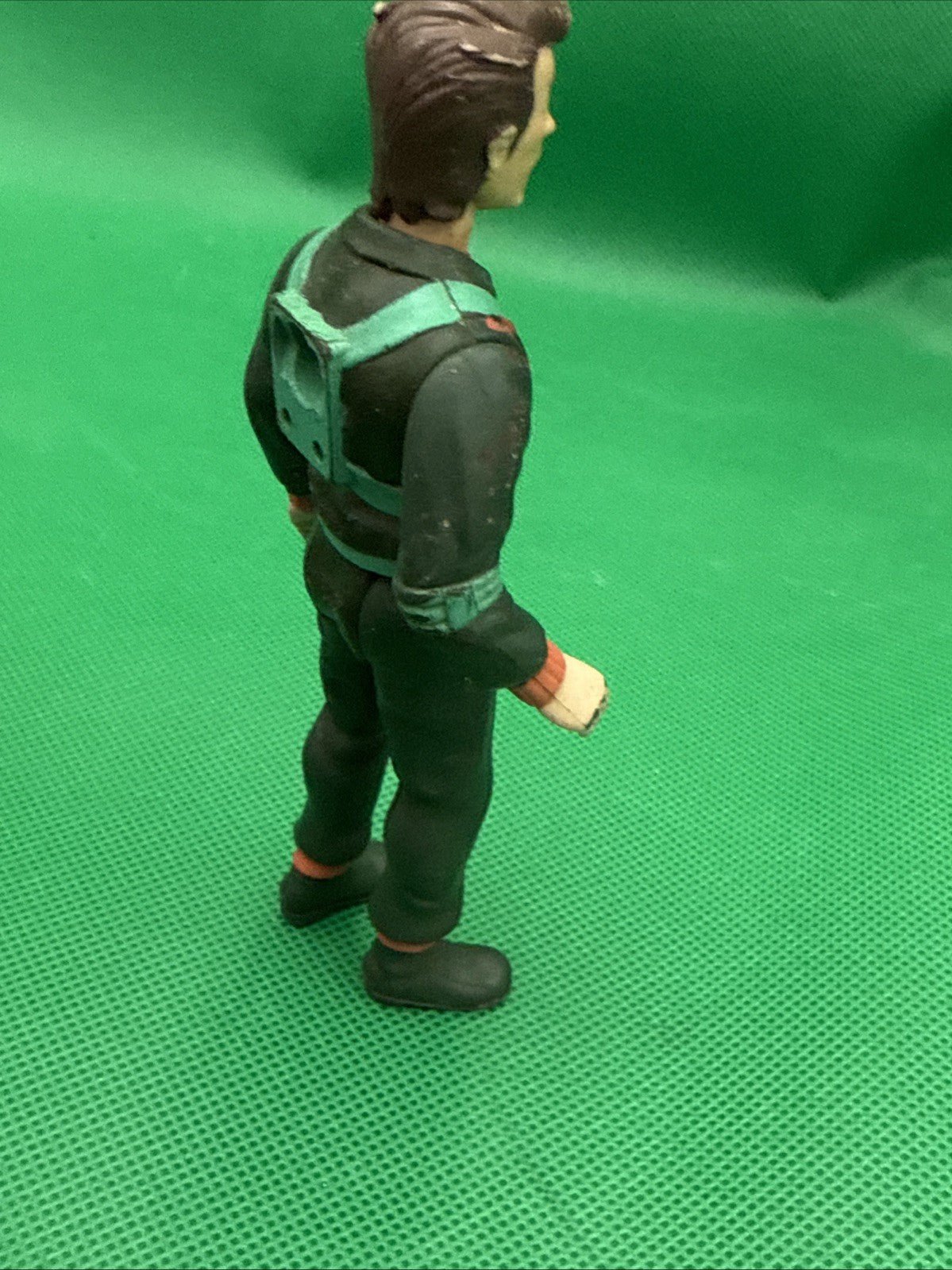 Vintage Ghostbusters Peter Venkman Power Pack Action Figure Kenner 1984 - toyscardscomics