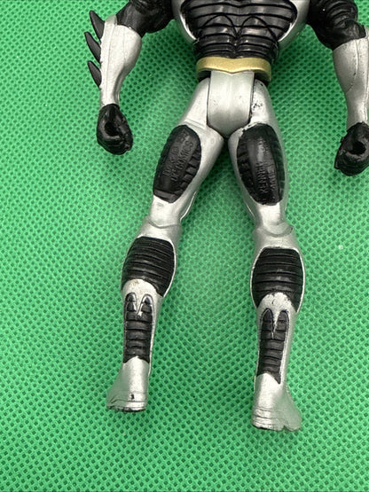 Vintage Kenner 1997 DC Comics Blast - Wing 5” Batman Action Figure Silver & Black - toyscardscomics