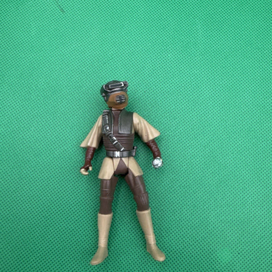 Vintage Kenner Star Wars 1996 POTF PRINCESS LEIA Boushh Disguise 3.75" Figure - toyscardscomics