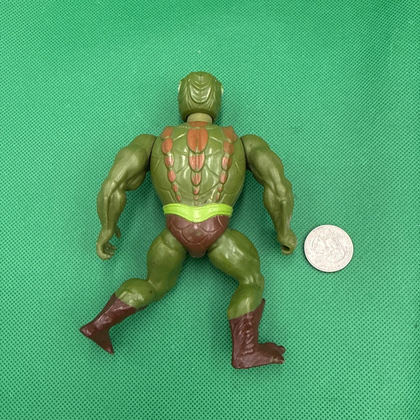 Vintage Kobra Khan Masters Of The Universe MOTU 1983 Mattel Snakeman Heman - toyscardscomics