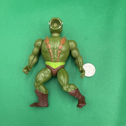 Vintage Kobra Khan Masters Of The Universe MOTU 1983 Mattel Snakeman Heman - toyscardscomics