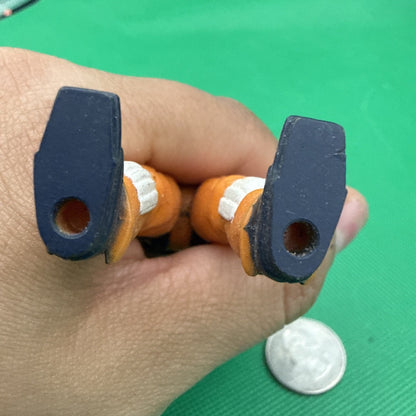 Vintage Robotix Captain Argus Action Figure Milton Bradley 1985 - toyscardscomics