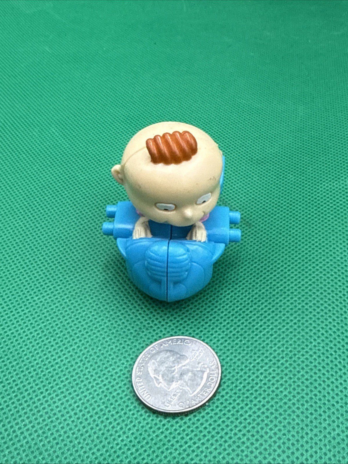 Vintage Rugrats One Twin Phil Lil in Car Toy DH - toyscardscomics