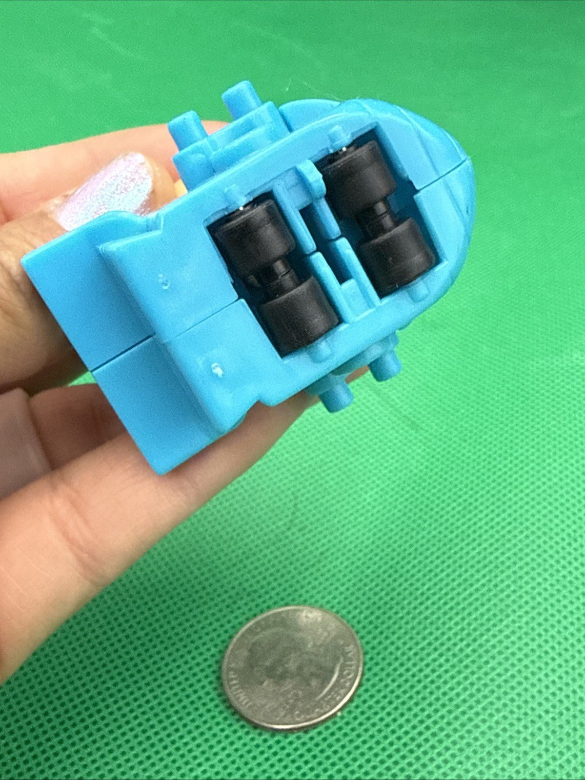 Vintage Rugrats One Twin Phil Lil in Car Toy DH - toyscardscomics