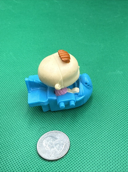 Vintage Rugrats One Twin Phil Lil in Car Toy DH - toyscardscomics