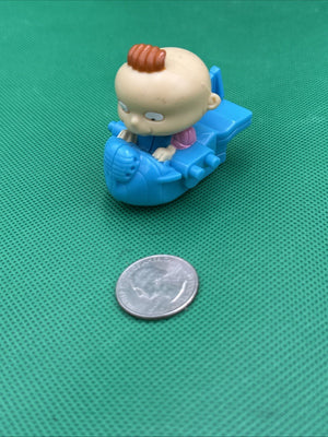 Vintage Rugrats One Twin Phil Lil in Car Toy DH