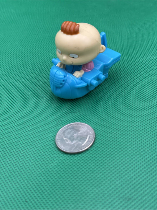 Vintage Rugrats One Twin Phil Lil in Car Toy DH - toyscardscomics